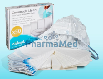 Image de Sac protège seau hygiénique biodégradable- 50pcs